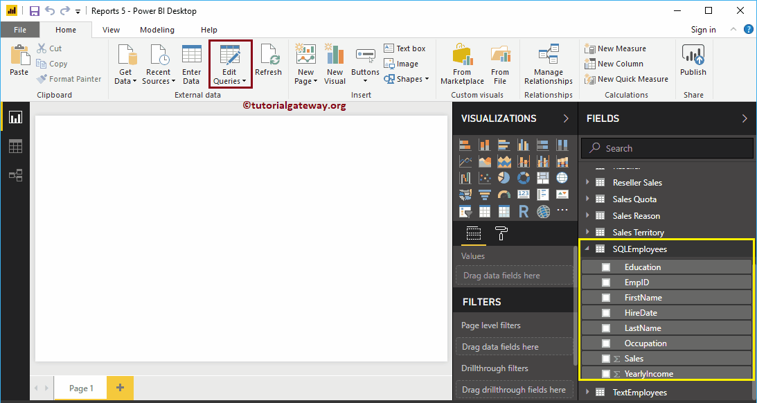 Edit Queries Option to Add Conditional Column in Power BI 1