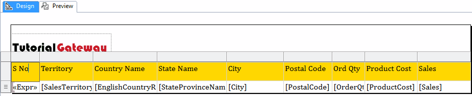 Add Row Numbers to a Report 8