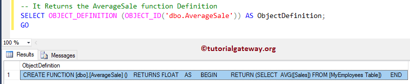 Alter User Defined Functions in SQL 6