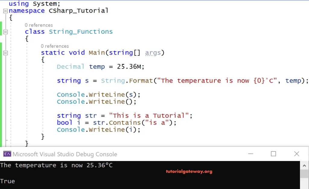 C# String Functions 7