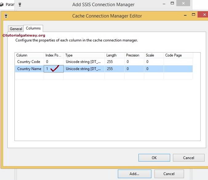 Cache Connection Manager in SSIS 9