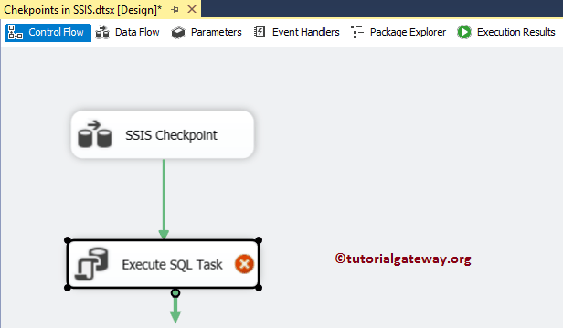 Checkpoints in SSIS Example 6