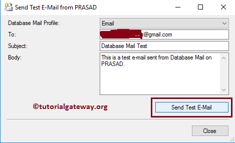 Configure SQL Server Database Mail 14
