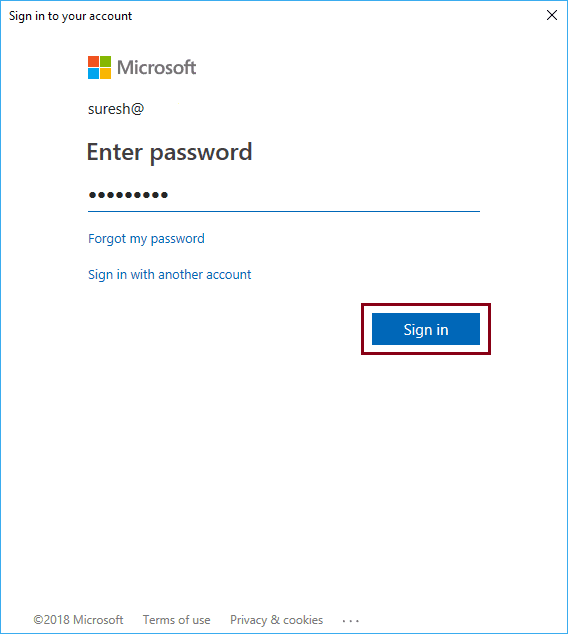 Password to Connect Power BI Desktop with Service 5