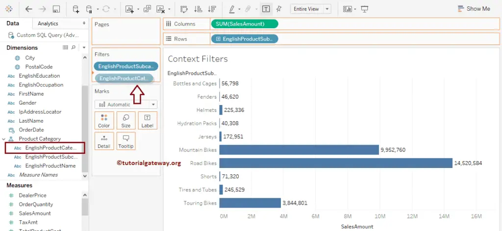 Context Filters in Tableau 5