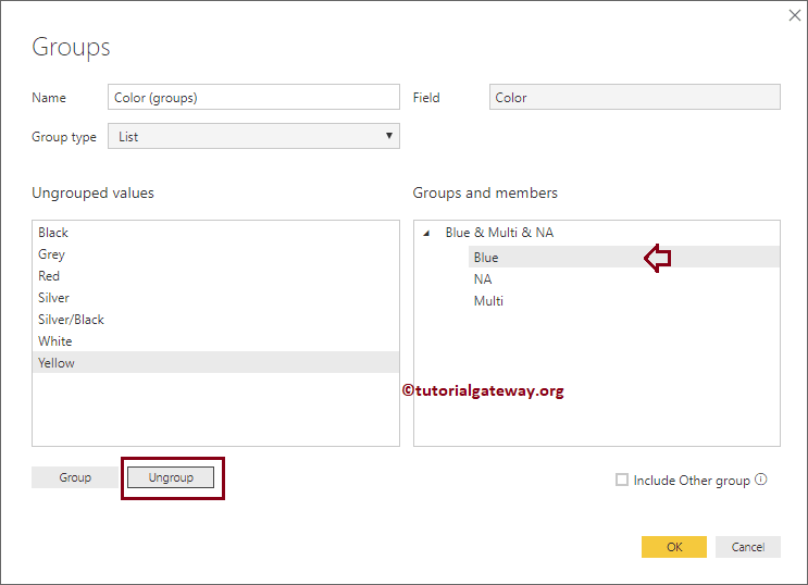 Create Groups in Power BI 10