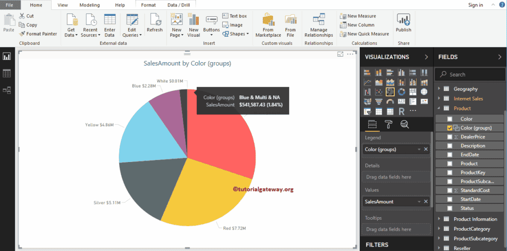 Create Groups in Power BI 12