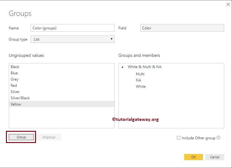 Create Groups in Power BI 15