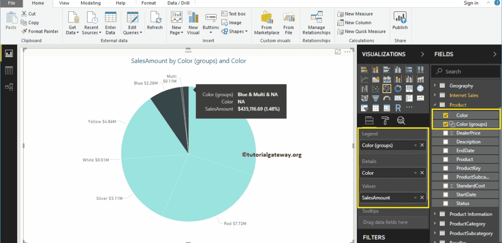 Create Groups in Power BI 4