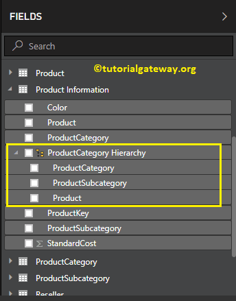 Create Hierarchy in Power BI 21