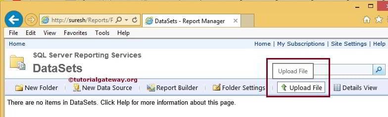 Create New Folder in Report Manager 7