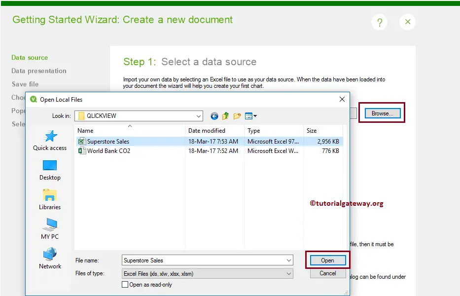 Create New QlikView Report Using Wizard 5