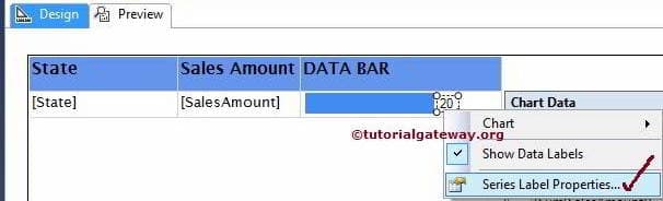 Data Bar Series Label Properties 9