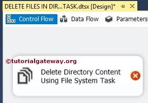 Delete Directory Content Using File System Task in SSIS 1