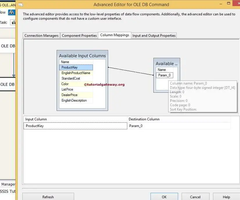 Deleting Data Using OLE DB Command Transformation in SSIS 8