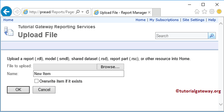 Deploy Reports using Manager 3