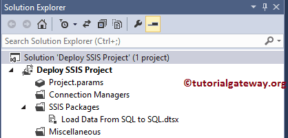 SSIS Package Deployment using BIDS 0