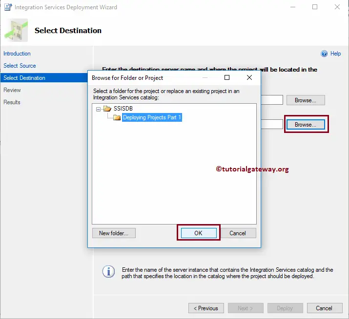 SSIS Package Deployment using BIDS 10