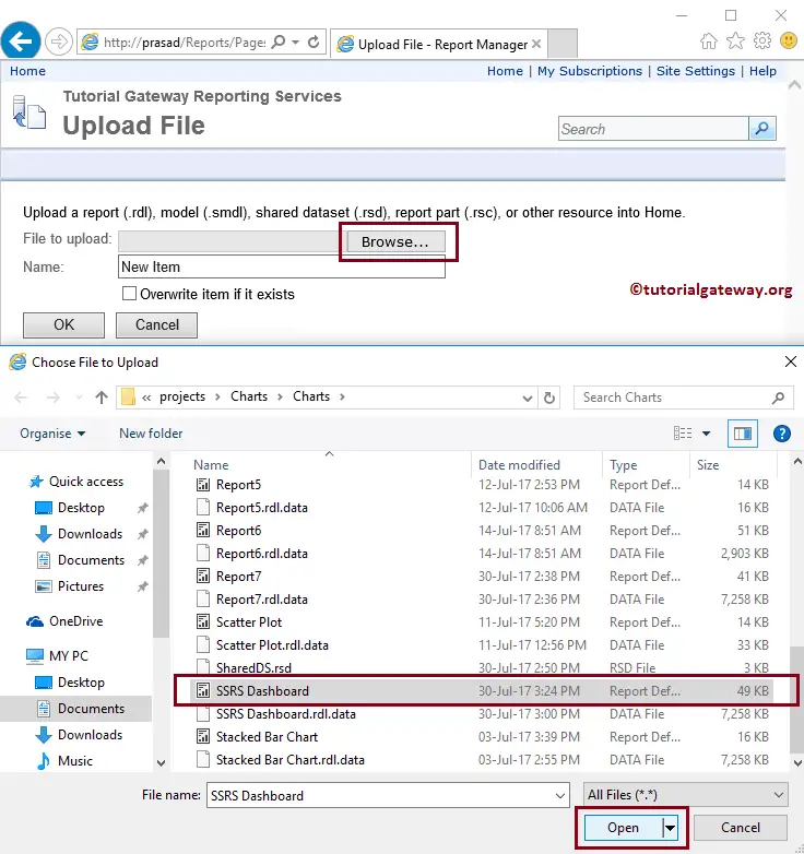 Deploy SSRS Reports using SSRS Report Manager 4