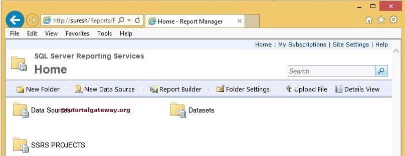 Deploying Reports in SSRS 10