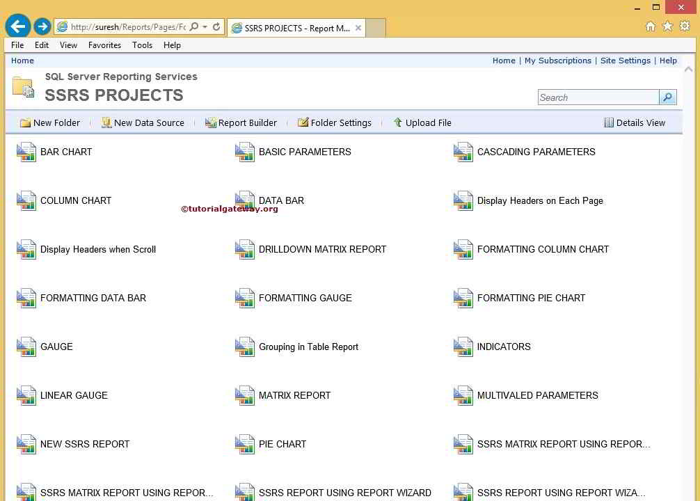 Deploying Reports in SSRS 2014