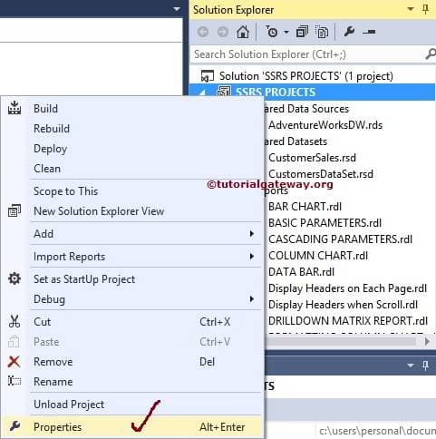 Deploying Reports in SSRS 2