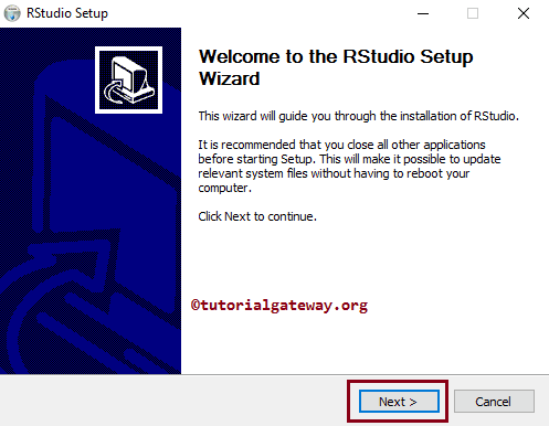 Download and install R Studio 6