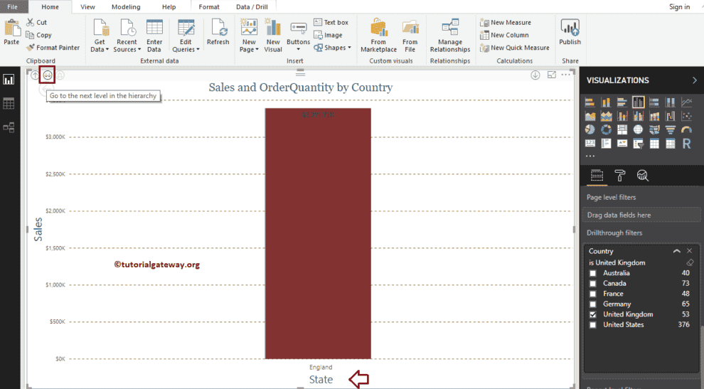 Drill through Filters in Power BI 6