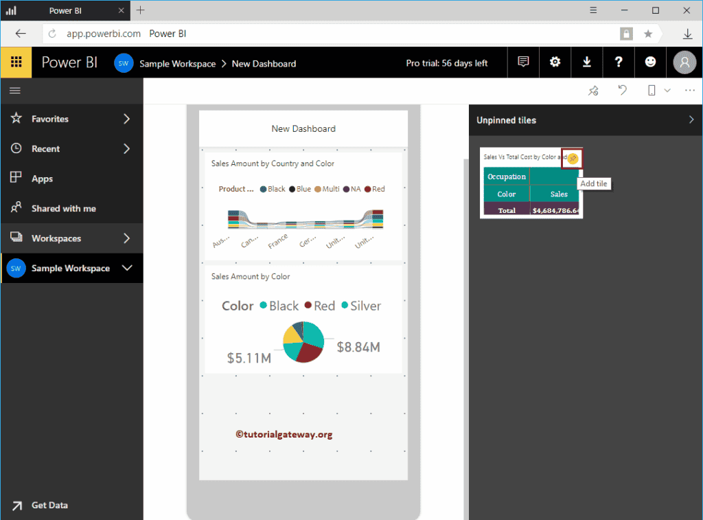 Edit Power BI App 8