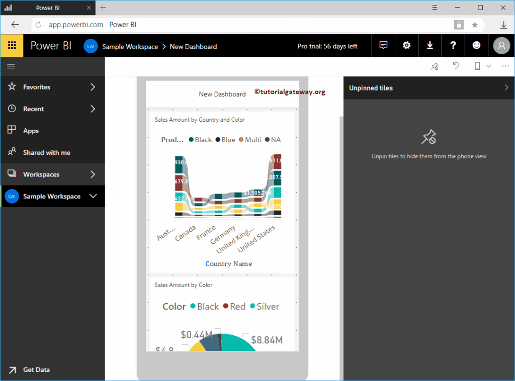 Edit Power BI App 9