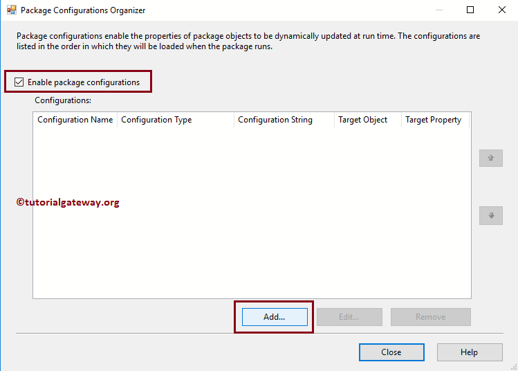 Enable Package Configuration using Environment Variable 11