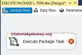 SSIS Execute Package Task Project Reference 