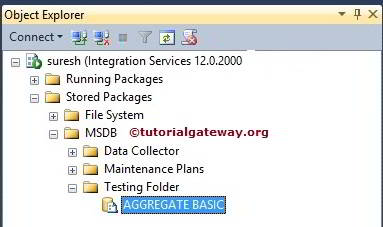 Execute Packages in SQL Server using SSIS Execute Package Task 0
