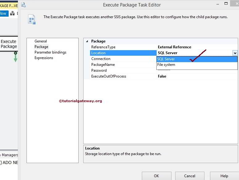 Execute Packages in SQL Server using SSIS Execute Package Task 3
