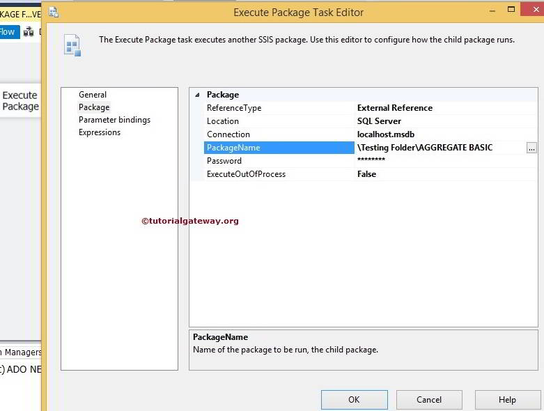 Execute Packages in SQL Server using SSIS Execute Package Task 8