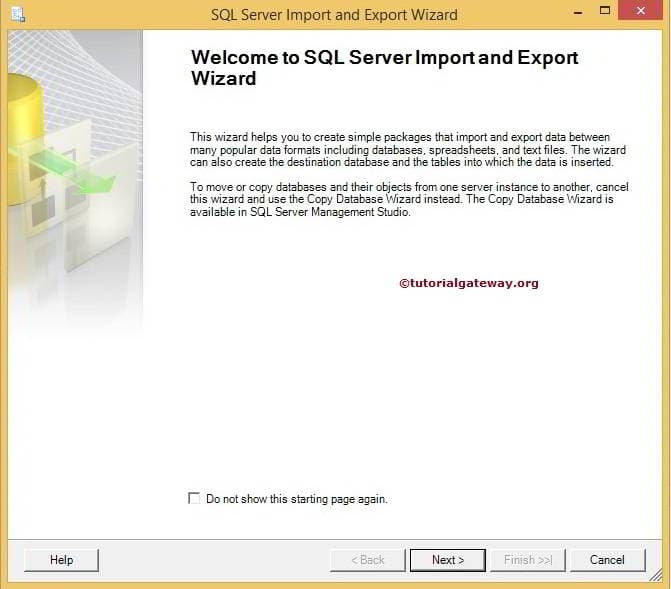 Export Data from Sql Server To Flat File Using SSIS Import And Export Data Wizard 1