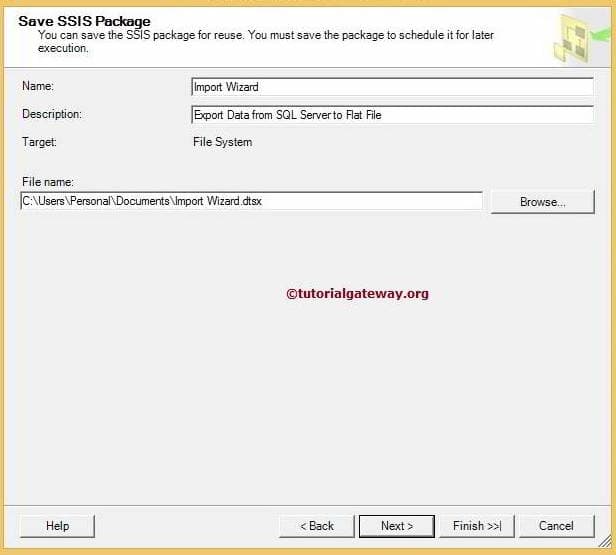 Export Data from Sql Server To Flat File Using SSIS Import And Export Data Wizard 11