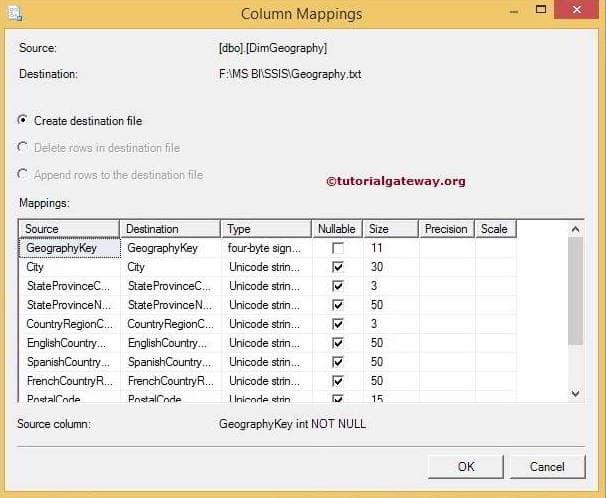 Export Data from Sql Server To Flat File Using SSIS Import And Export Data Wizard 9