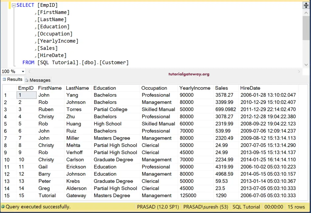 Export Database Table to Excel in Talend 0