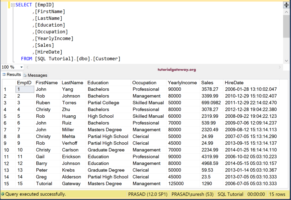 Export Database Table to JSON in Talend 0