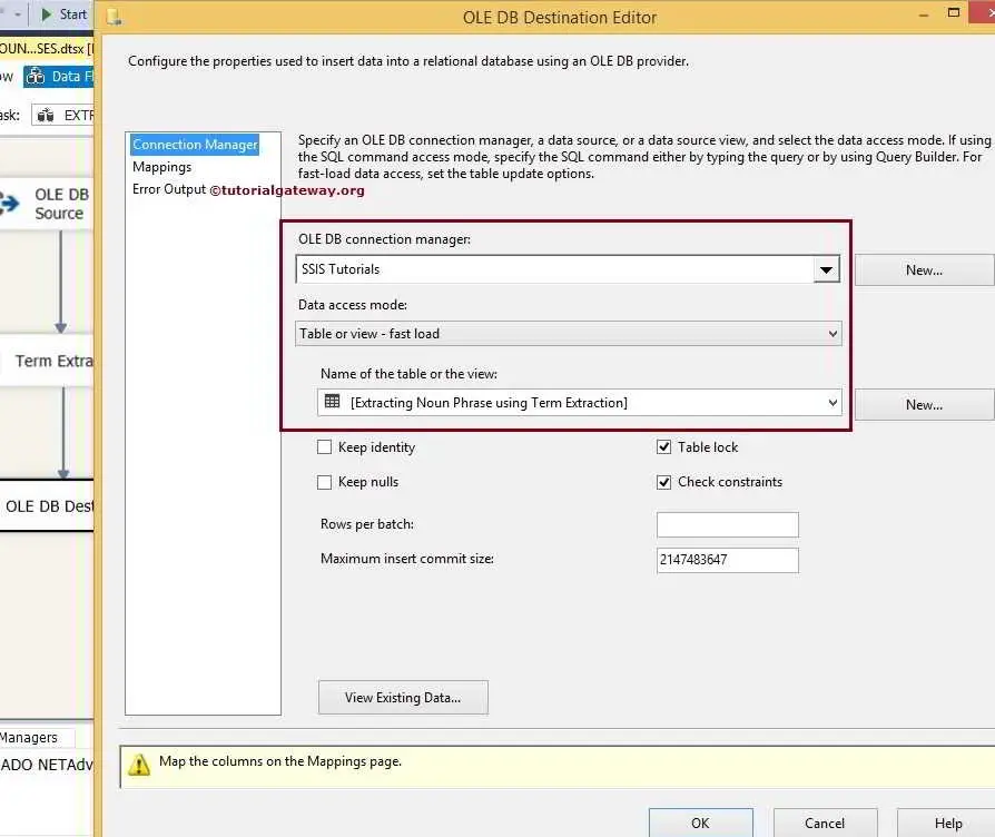 Extract Noun Phrases Using Term Extraction Transformation in SSIS 9