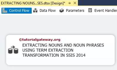 Extract Nouns and Noun Phrase using Term Extraction Transformation 1