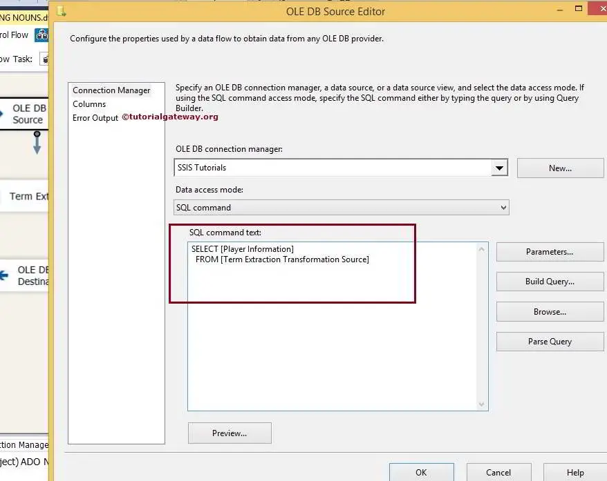 Exclusion Tab in SSIS Term Extraction Transformation 3