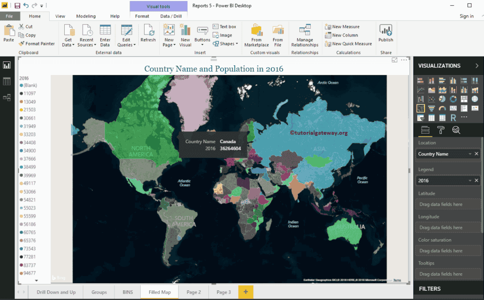 Filled Map in Power BI 8