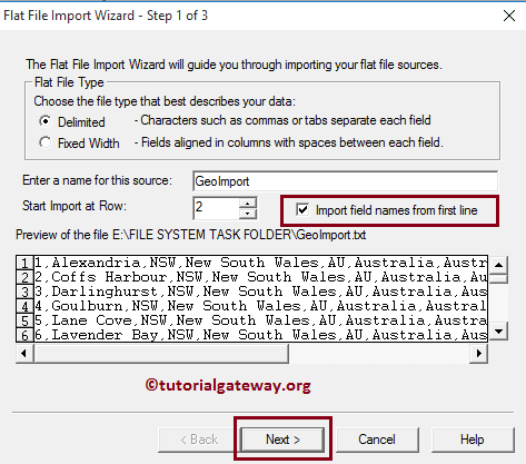 Flat File Source in Informatica 5