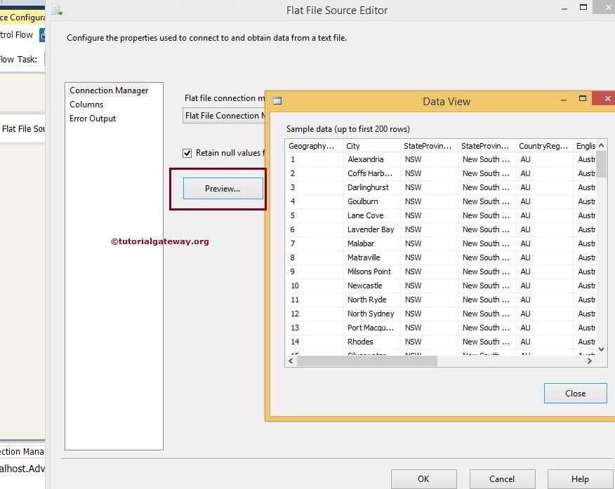 Flat File Source in SSIS 5