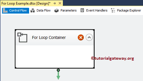 For Loop Container in SSIS 1