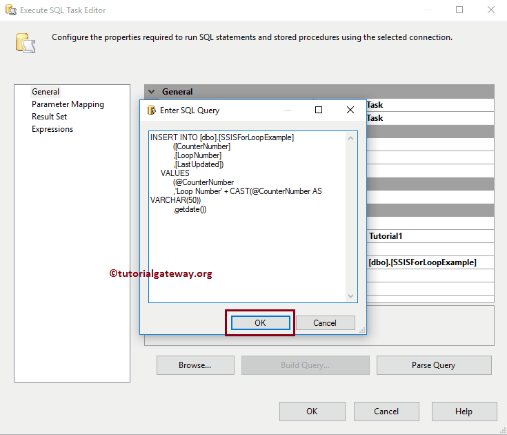 For Loop Container in SSIS 8