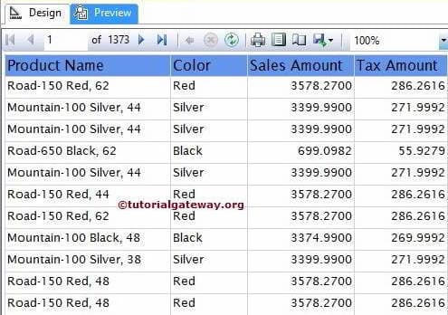 Filters at Table Level in SSRS 2014