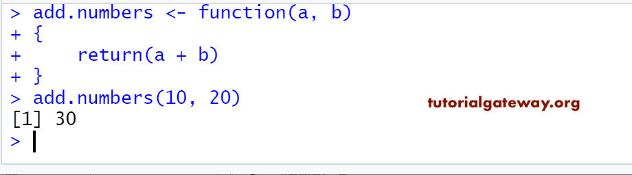 Functions in R Programming 1